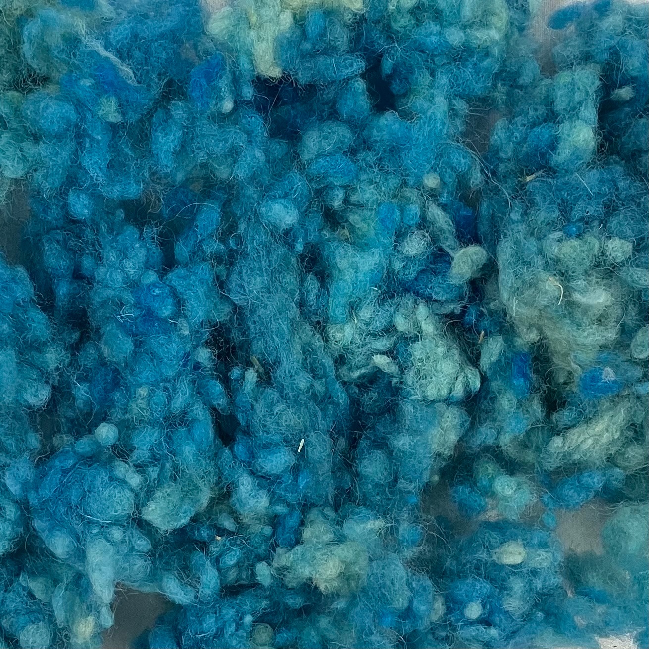 多色染めネップネップ　トルコ系 20g