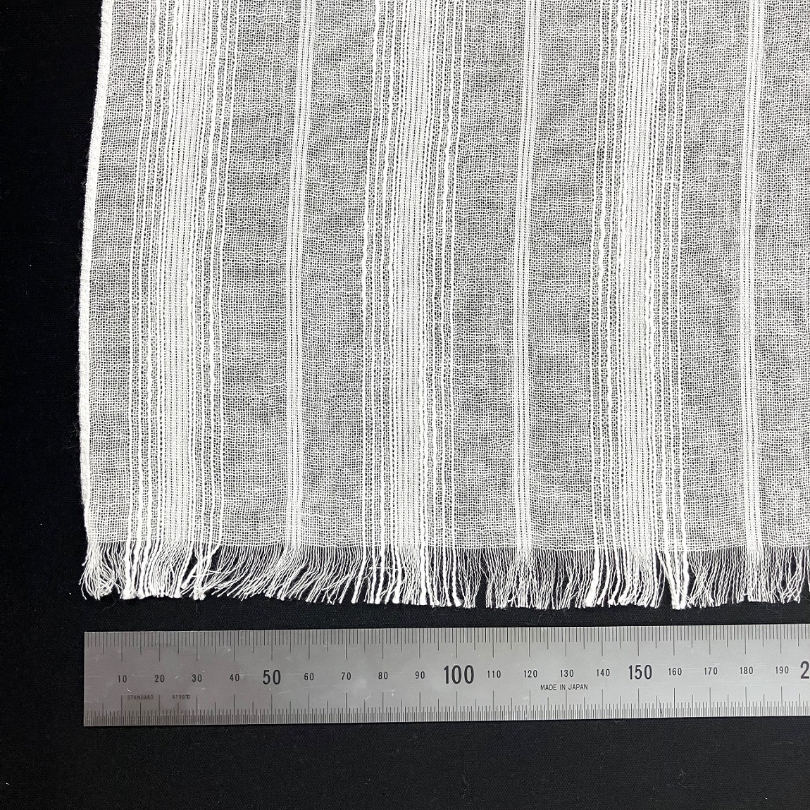 【SALE 20%off！】8１.木綿ストライプストール　木綿100％