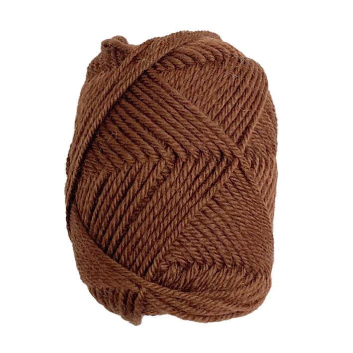 【80%off】W019 UKブレンド毛糸 ﾌﾞﾗｳﾝ  ｳｰﾙ100%　約57M/約40g 40g/玉