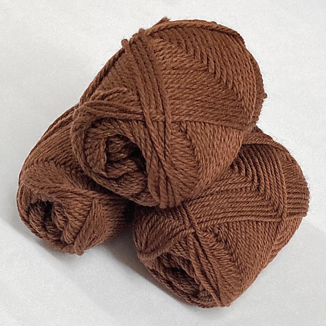 【80%off】W019 UKブレンド毛糸 ﾌﾞﾗｳﾝ  ｳｰﾙ100%　約57M/約40g 40g/玉