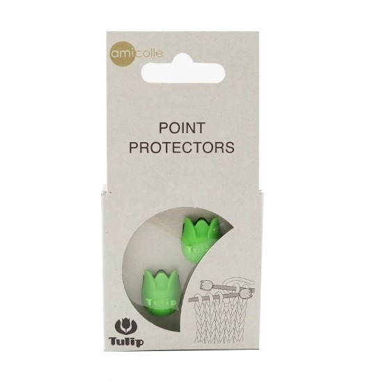 Tulip　編み針キャップグリーン小