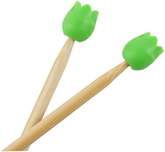 Tulip　編み針キャップグリーン小