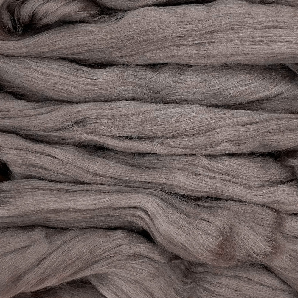 金の羊染めメリノウール 64's ピューター