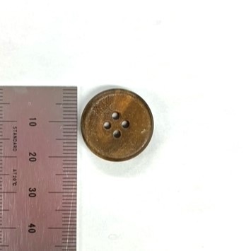 ドイツ製H17A　水牛ボタン20mm