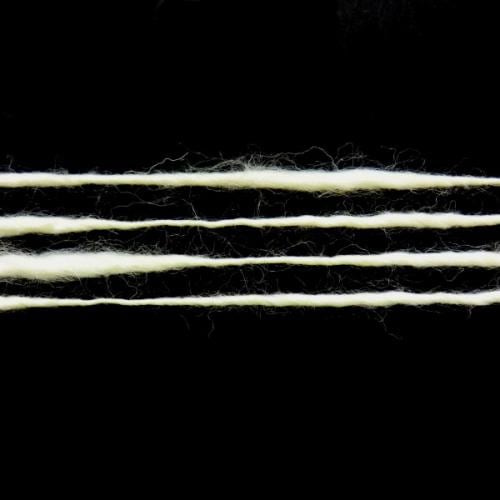 USR01 ｳｰﾙｽﾗﾌﾞ毛糸 1/1 生成り　110g綛