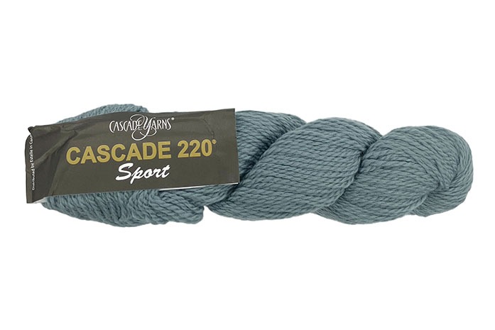 W921 ｶｽｹｰﾄﾞ ｽﾎﾟﾙﾄ 並太(Smoke Blue)     #1085　