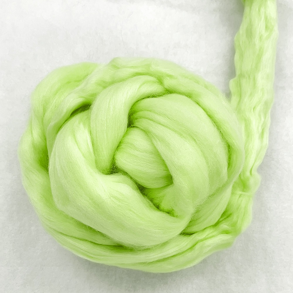 金の羊染めメリノウール 64's ソフトライム