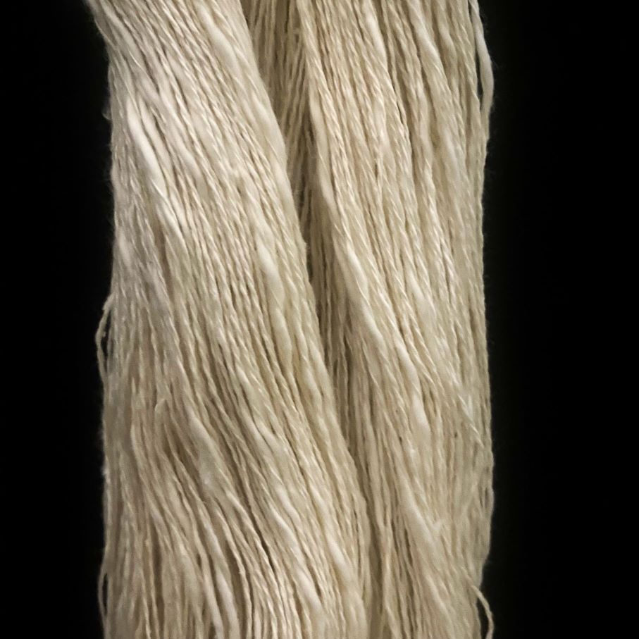 SC4.特シルク×コットンスラブ双糸  絹55% 木綿45% 100g綛 1580円/100g(税込)