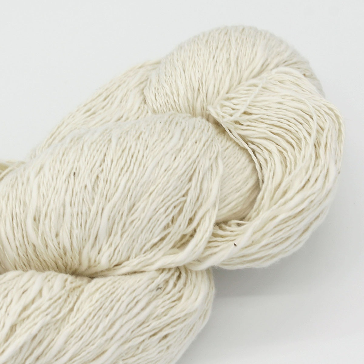SC4.特シルク×コットンスラブ双糸  絹55% 木綿45% 100g綛 1580円/100g(税込)