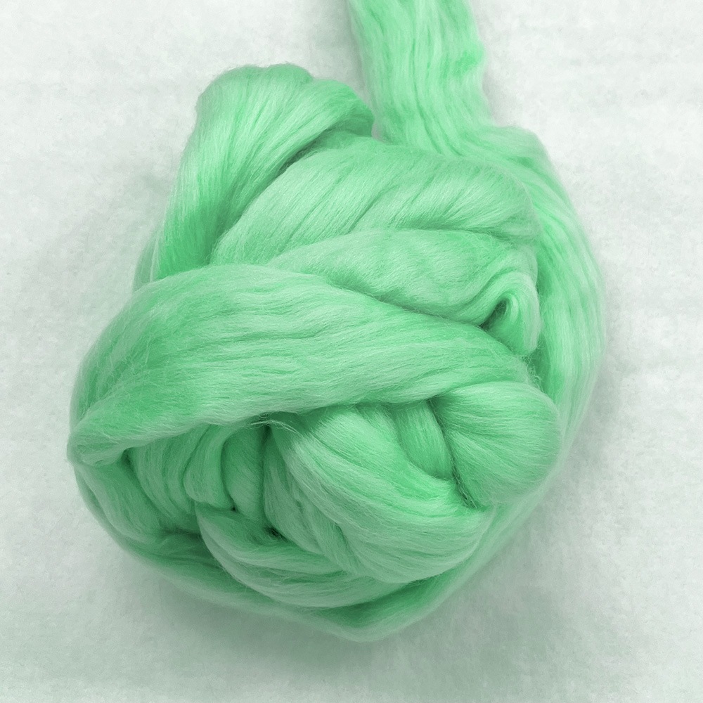 金の羊染めメリノウール 64's ミント