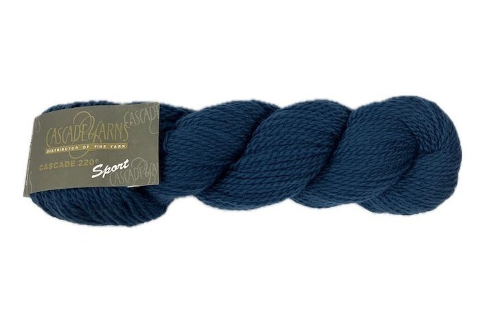 W921 ｶｽｹｰﾄﾞ ｽﾎﾟﾙﾄ 並太(Ink Blue)     #1014