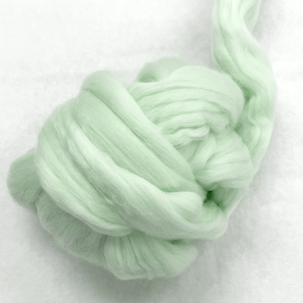 金の羊染めメリノウール 64's ペパーミント