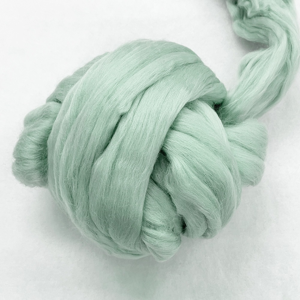 金の羊染めメリノウール 64's ティール