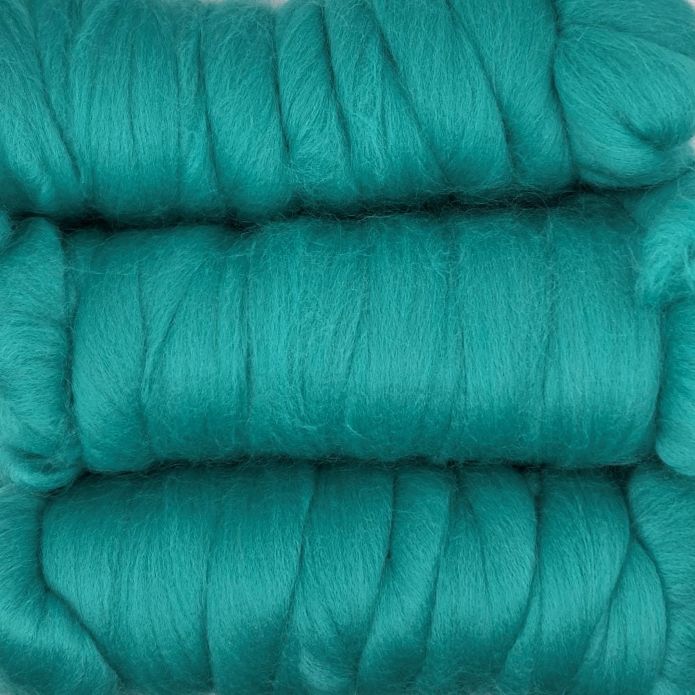 金の羊染めメリノウール 64's セルリアン