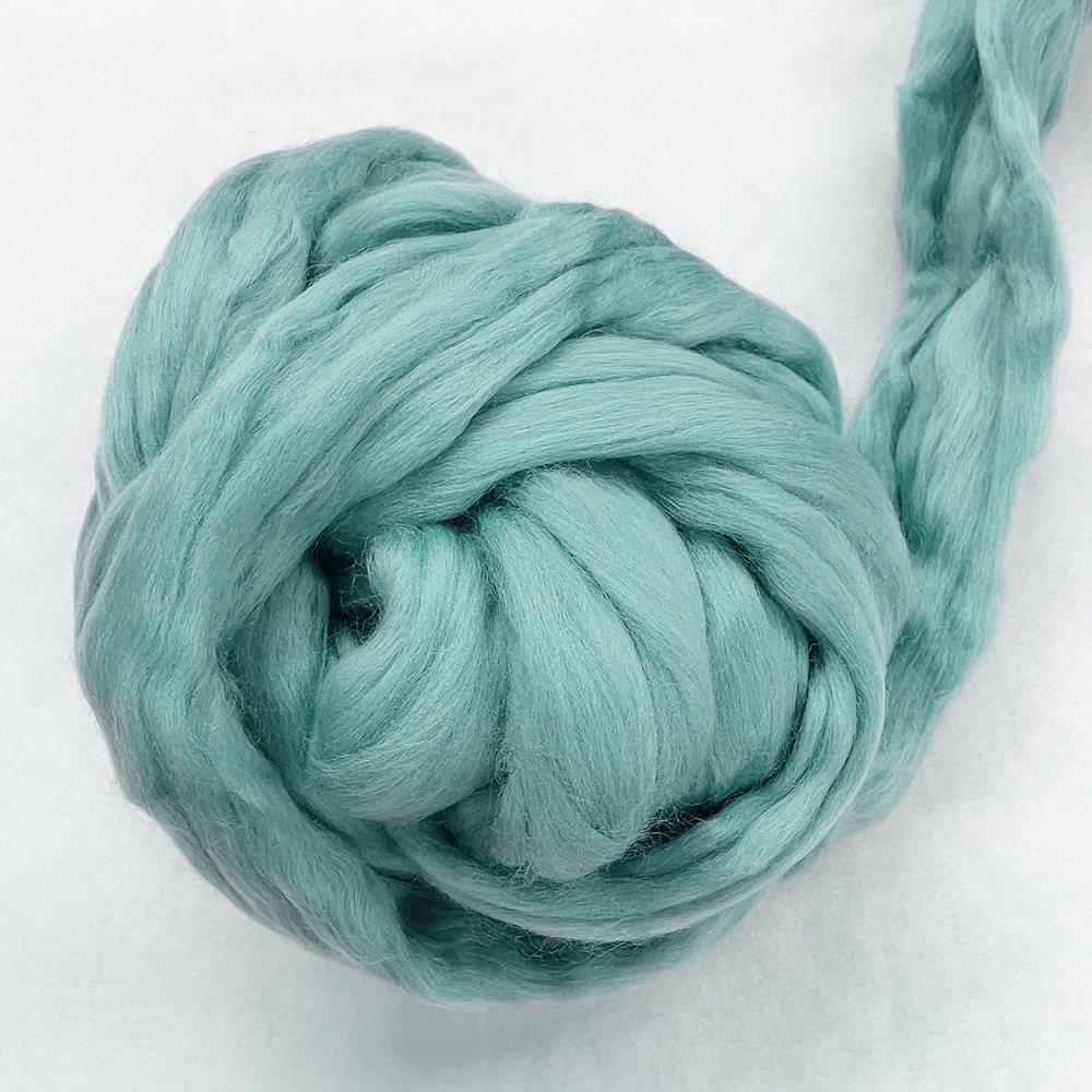 金の羊染めメリノウール 64's ダックエッグ