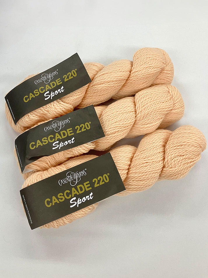 W921 ｶｽｹｰﾄﾞ ｽﾎﾟﾙﾄ 並太(Nectarine)     #1033　