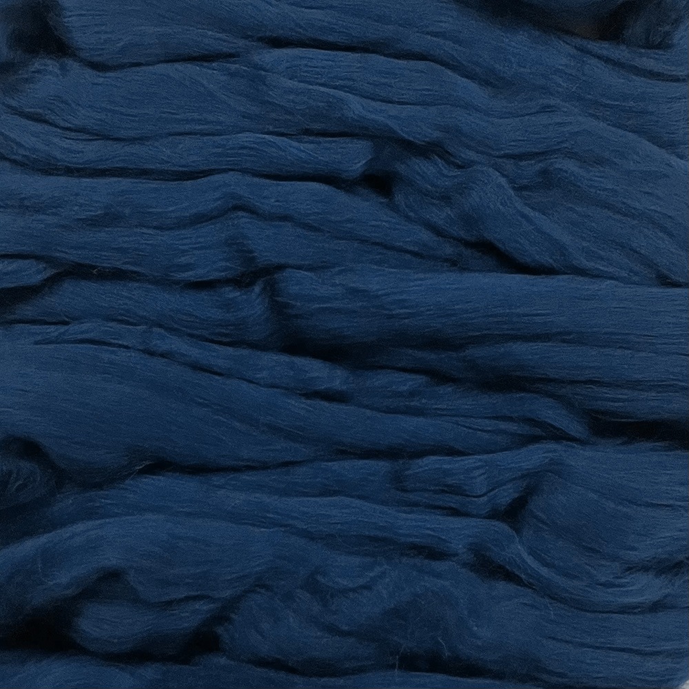 金の羊染めメリノウール 64's オーシャン