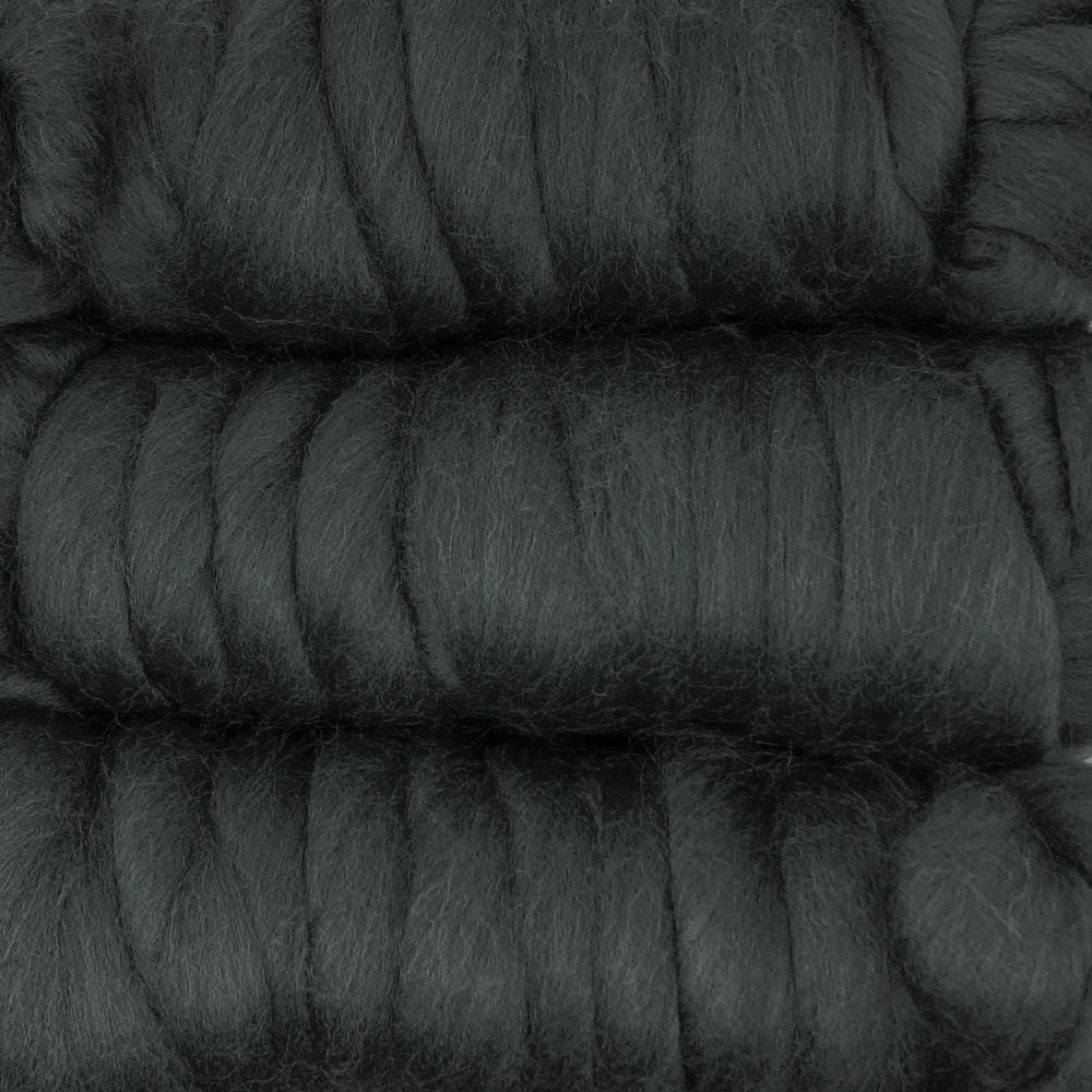 金の羊染めメリノウール 64's スモーク