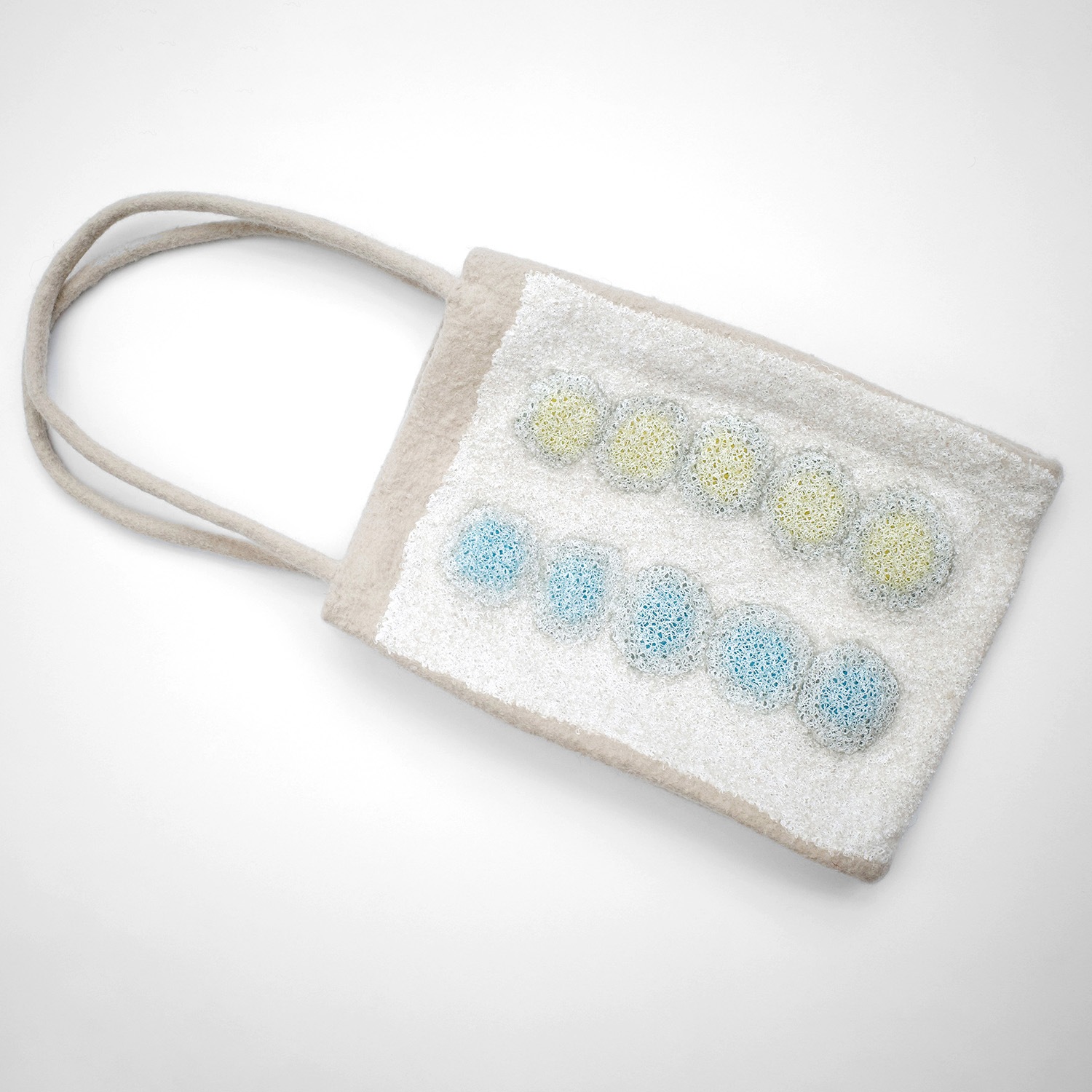 加藤ますみ_講習会④｢布フェルトのショールと手提げバッグ2日間｣　3/18(水)3/19(木) 