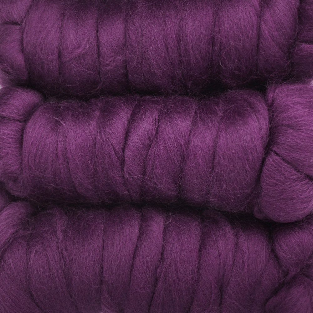 金の羊染めメリノウール 64's ダムソン