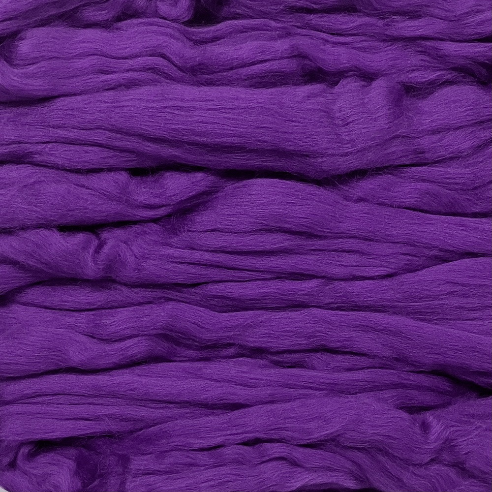 金の羊染めメリノウール 64's バイオレット