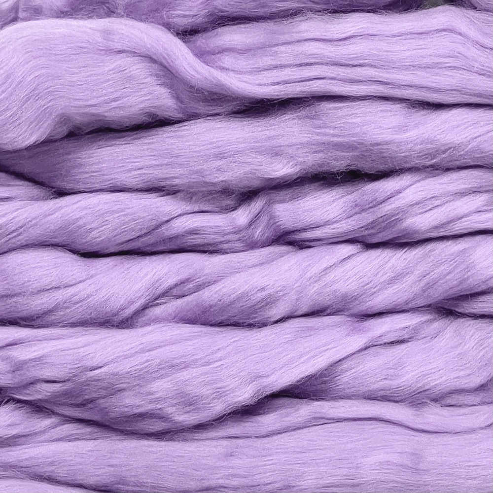 【デビューSALE 10％OFF】金の羊染めメリノウール 64's ラベンダー