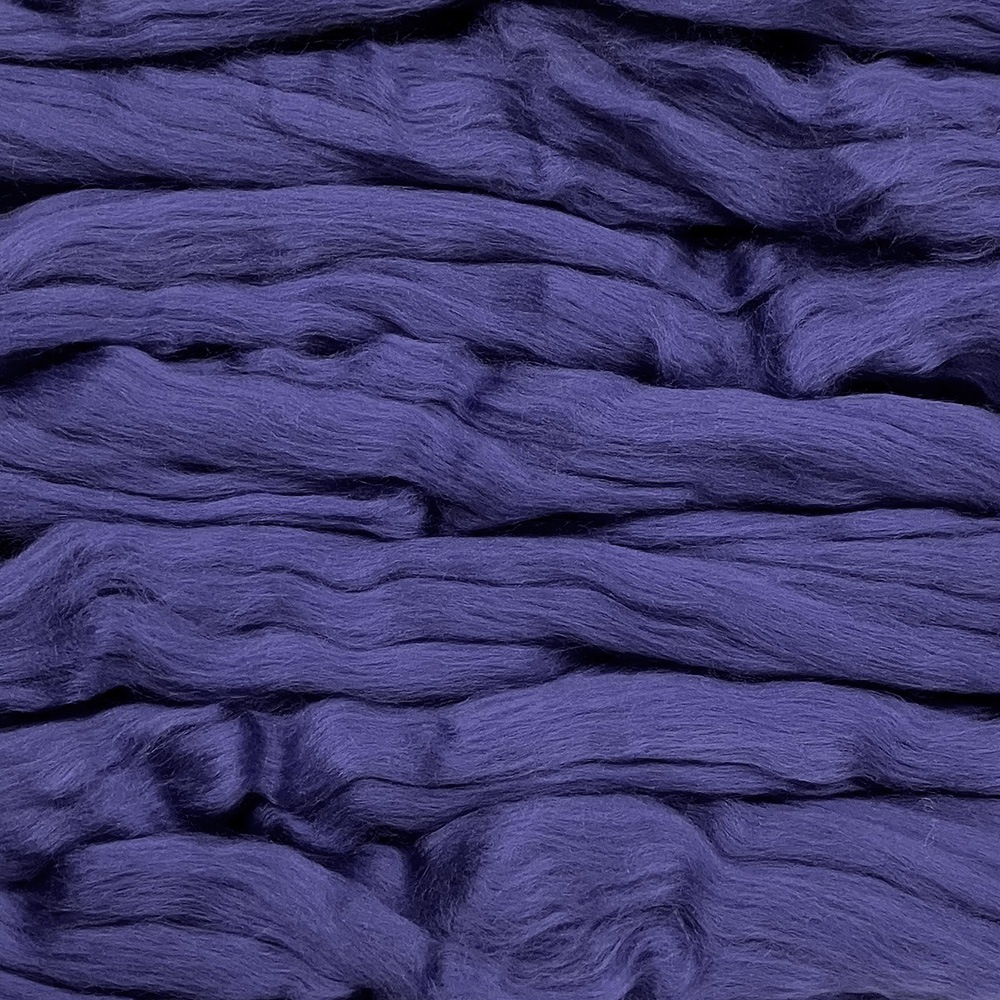 【デビューSALE 10％OFF】金の羊染めメリノウール 64's パープル