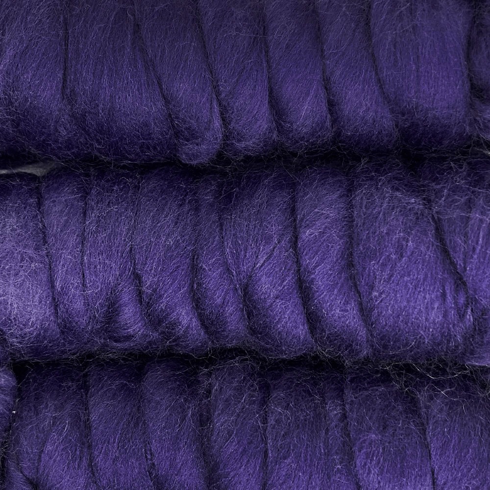 【デビューSALE 10％OFF】金の羊染めメリノウール 64's アメジスト