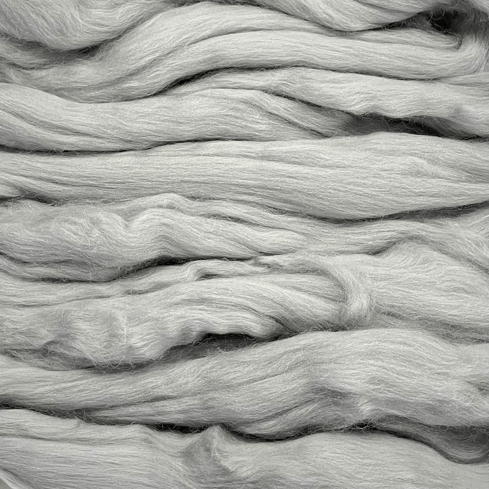 【デビューSALE 10％OFF】金の羊染めメリノウール 64's シルバーグレー