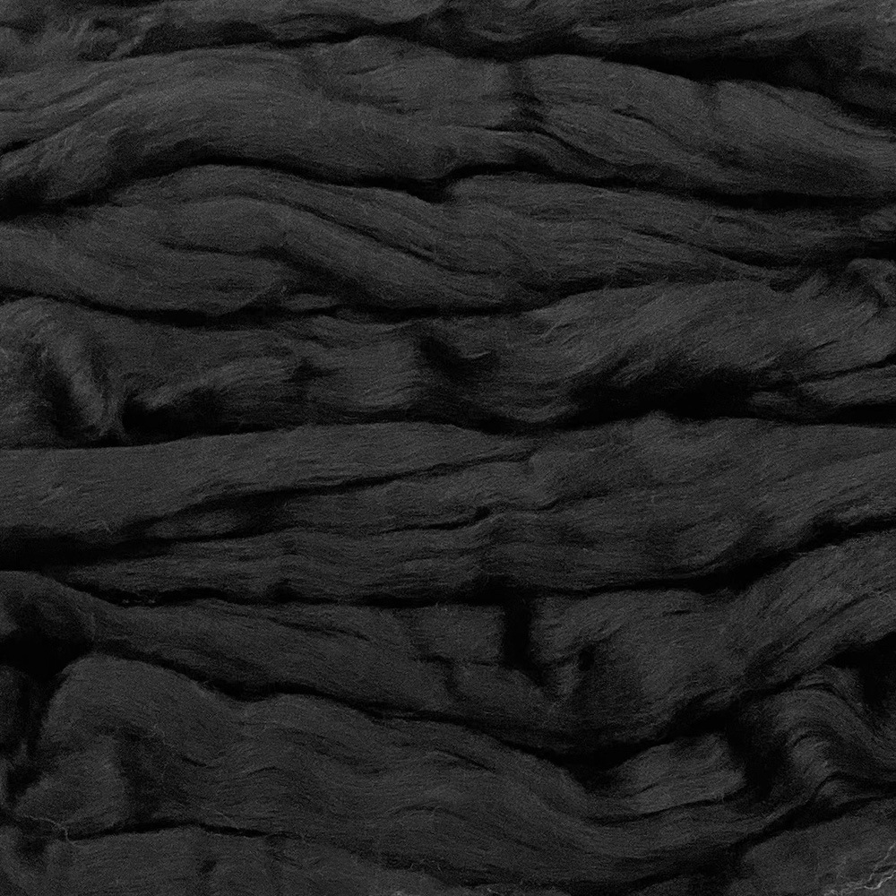 【デビューSALE 10％OFF】金の羊染めメリノウール 64's ブラック