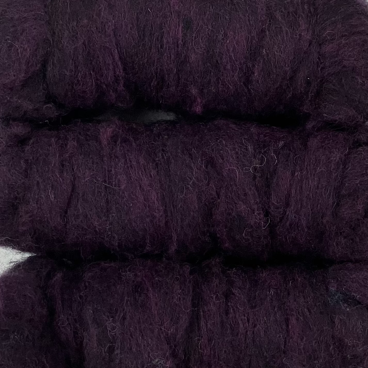 英国タッティーウール　　紫×黒