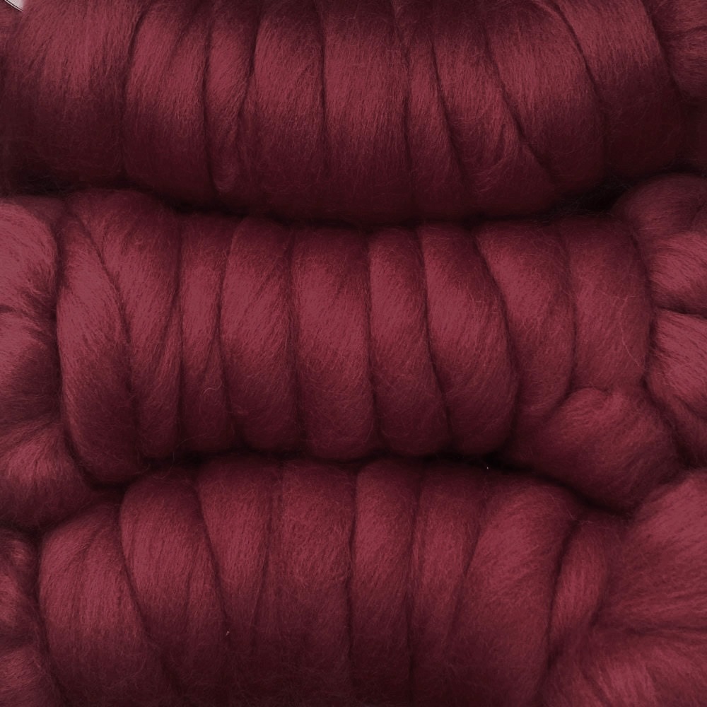 【デビューSALE 10％OFF】金の羊染めメリノウール 64's ルビー