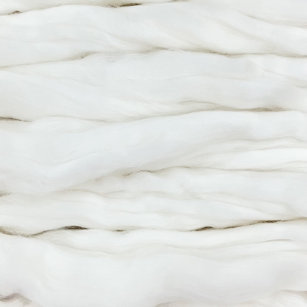 金の羊染めメリノウール 64's ホワイト