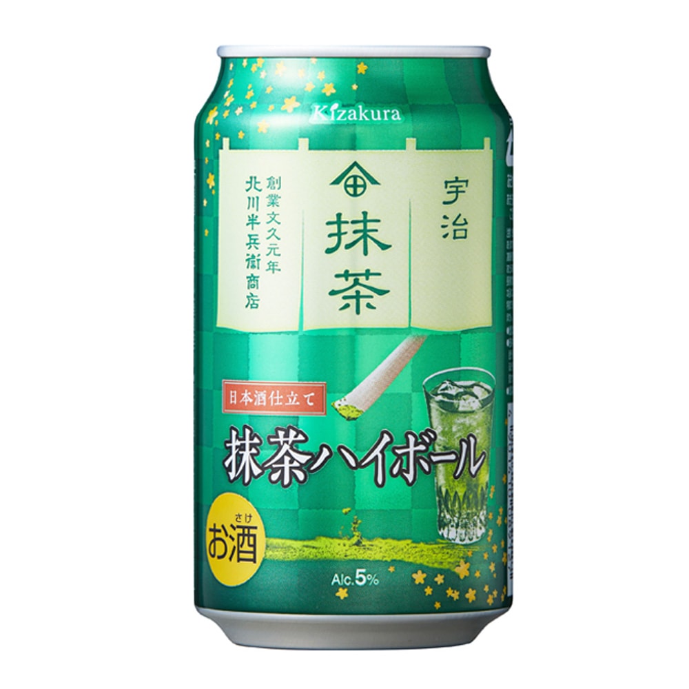 黄桜 抹茶ハイボール 缶 350ml【伏水蔵】