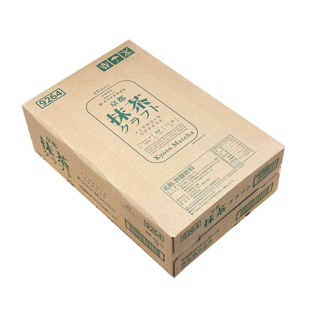 黄桜 京都抹茶クラフト ノンアルコールビアテイスト 缶 （350ml×24缶