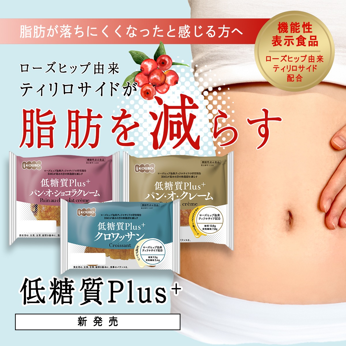 【機能性表示食品】毎日低糖質Plusセット 36個入り