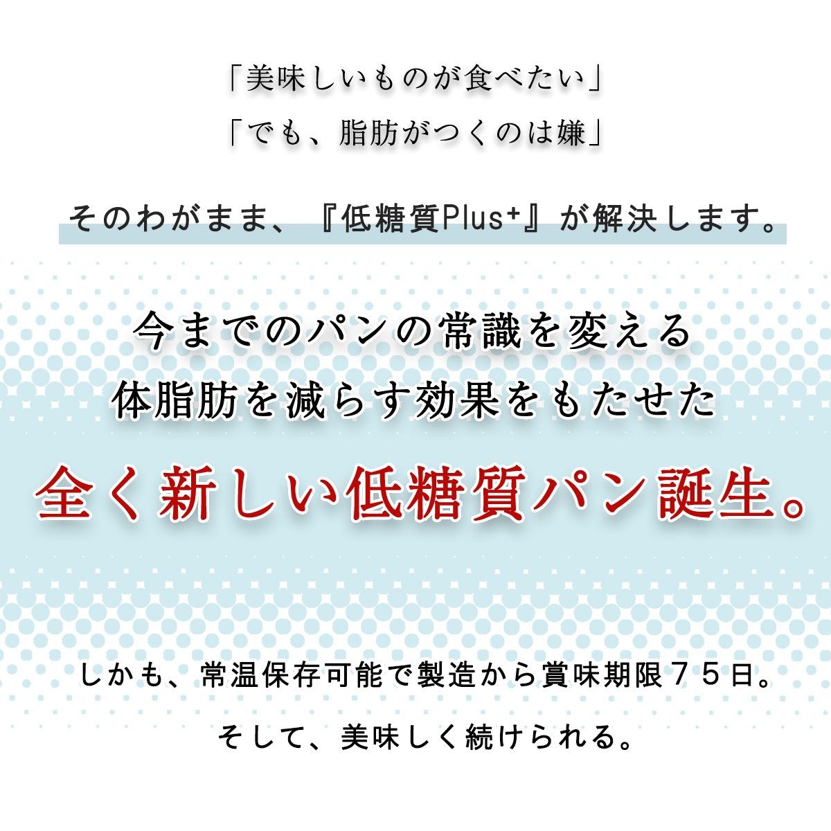 【機能性表示食品】毎日低糖質Plusセット 36個入り