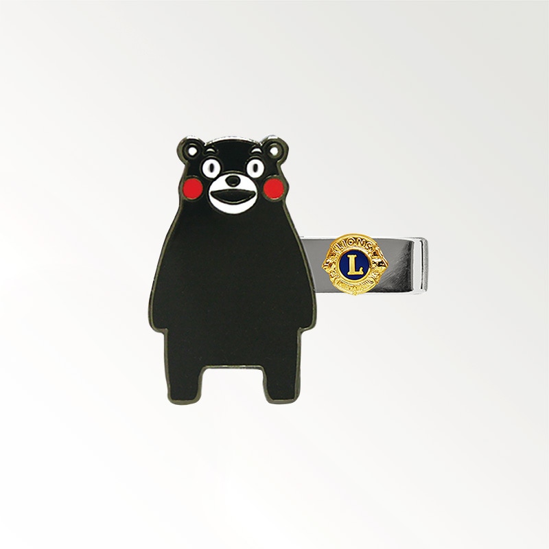 くまモン　ピン　project レア クリップピン「くまモン」｜京琳堂【ライオンズクラブ公認指定業者】