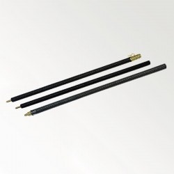 旗棒　180センチ ×2本 旗棒「本樫黒塗船千段3本継棒」270cm｜京琳堂【ライオンズクラブ