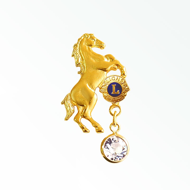 [専用出品]ツマぴょん スウィングピン 「左馬・hidariuma」｜京琳堂【ライオンズクラブ公認