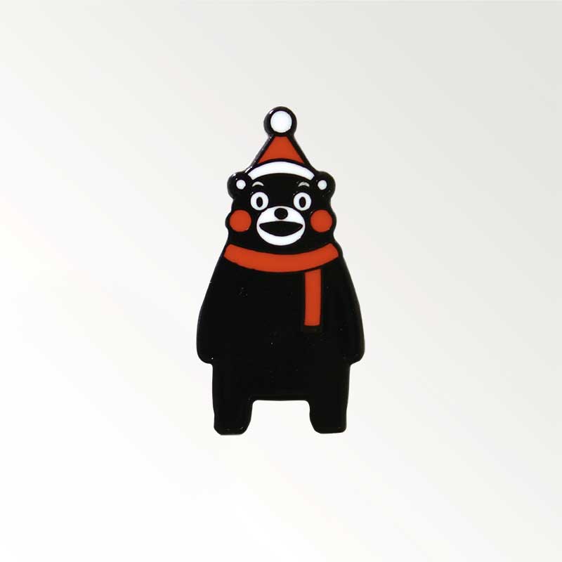 ピンバッジ くまモン クリスマス 京琳堂 ライオンズクラブ公認指定業者