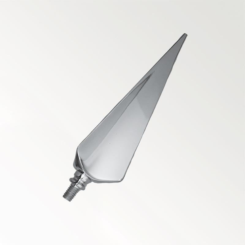 旗棒90cmストレート 冠頭「三方剣」｜京琳堂【ライオンズクラブ公認指定業者】