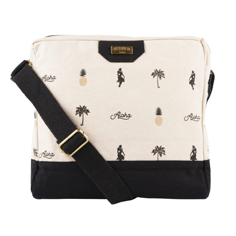 【30％OFF】【TAG ALOHA】PINEAPPLE×PALM ショルダーバッグ 日本限定デザイン (NATURAL) LA19050011