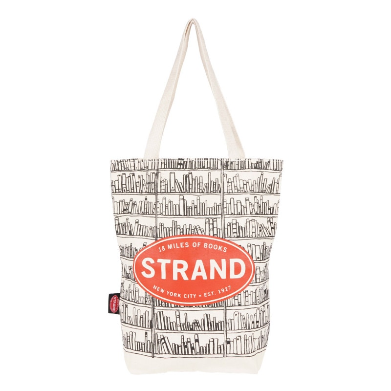 【STRAND BOOK STORE】Tote Lost in the Stacks トートバッグ M (MIX) B07G7GDS6M