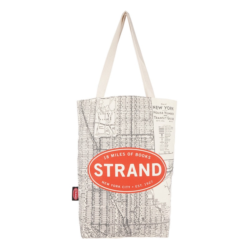 【STRAND BOOK STORE】Tote NY Map Light トートバッグ M (MIX) 9112090506
