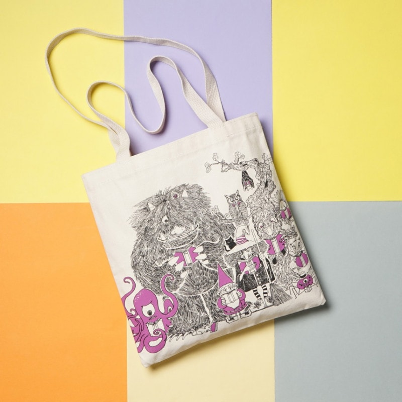 【STRAND BOOK STORE】Tote Witch トートバッグ S (MIX) ST19001S