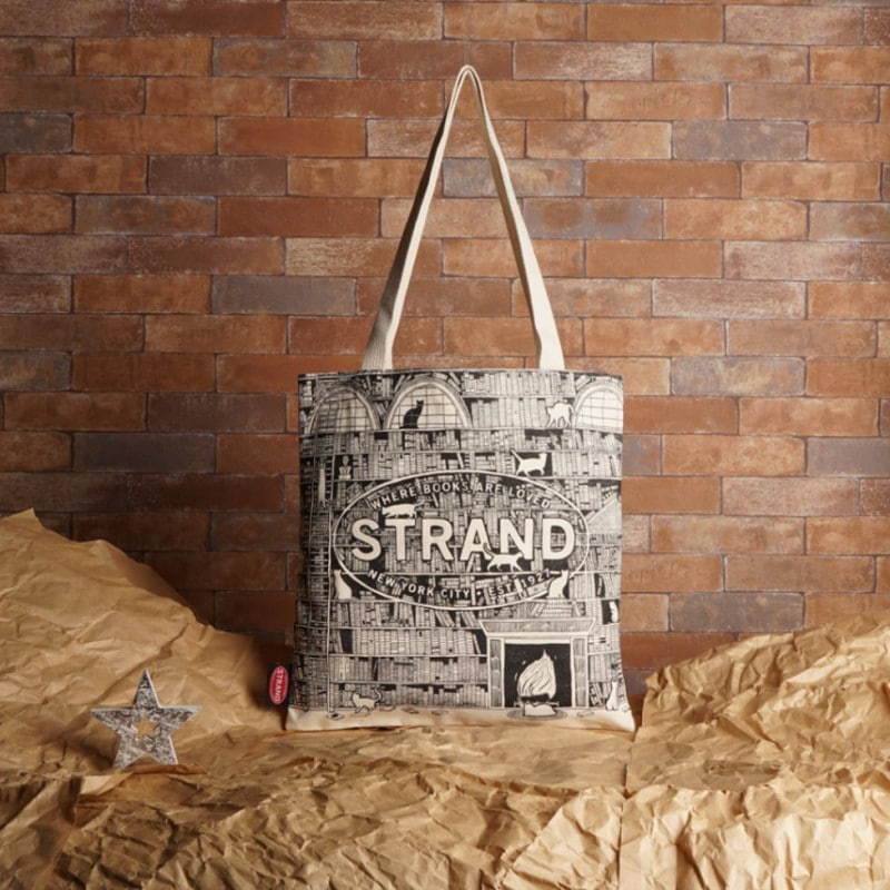 【STRAND BOOK STORE】Tote Nine Lives トートバッグ S (MIX) 9112090603