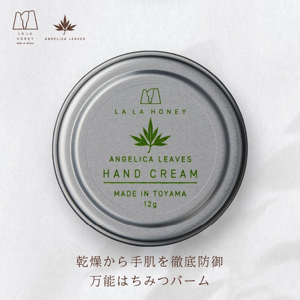 LALA HONEY トウキ葉 ハンドクリーム 12g