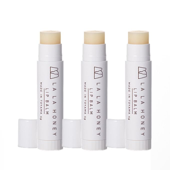 LALA HONEY リップクリーム 4g 3本セット