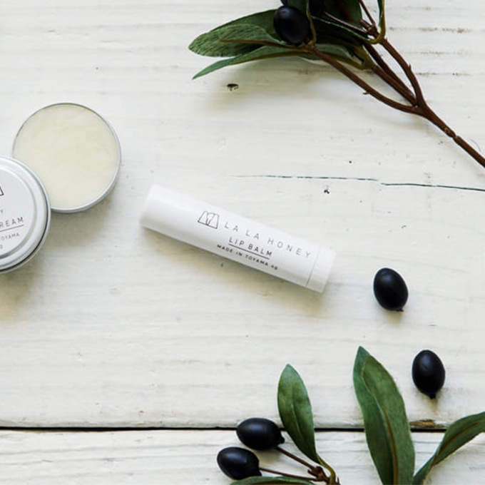 LALA HONEY リップクリーム 4g 3本セット